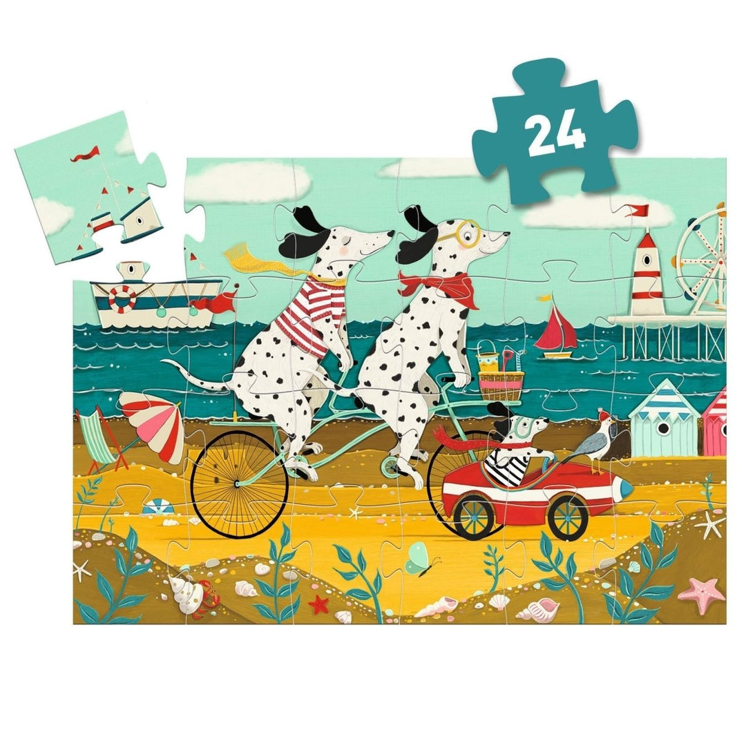 Ollie the Dalmation 24pc Silhouette Jigsaw Puzzle - Tools 4 Teaching