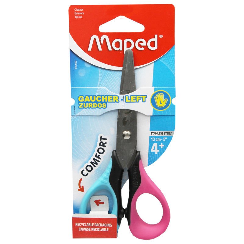 5 in Sensoft Scissors Left Handed-Art Supplies-Tools 4 Teaching-Classroom Decor and More