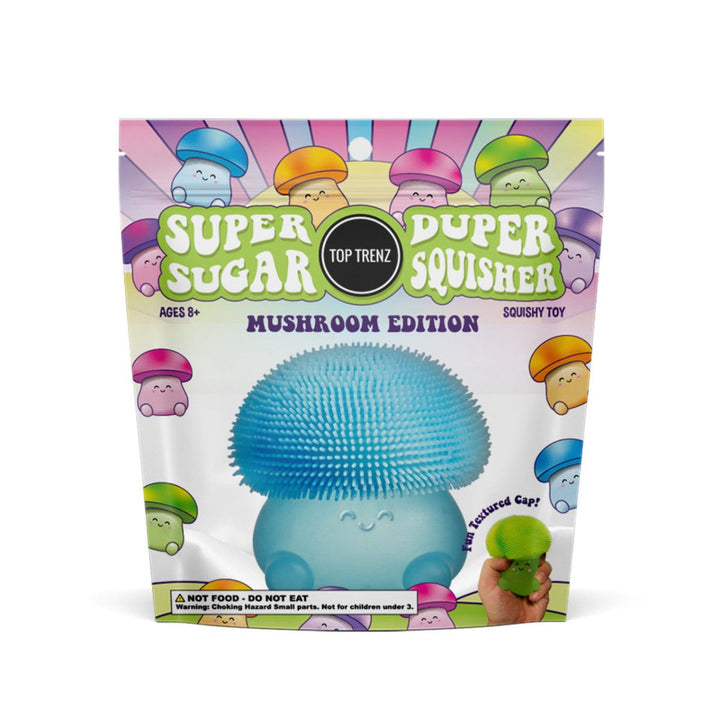 Super Duper Sugar Squisher - Mushroom (Assorted Colors)-Fidgets-Tools 4 Teaching-Classroom Decor and More