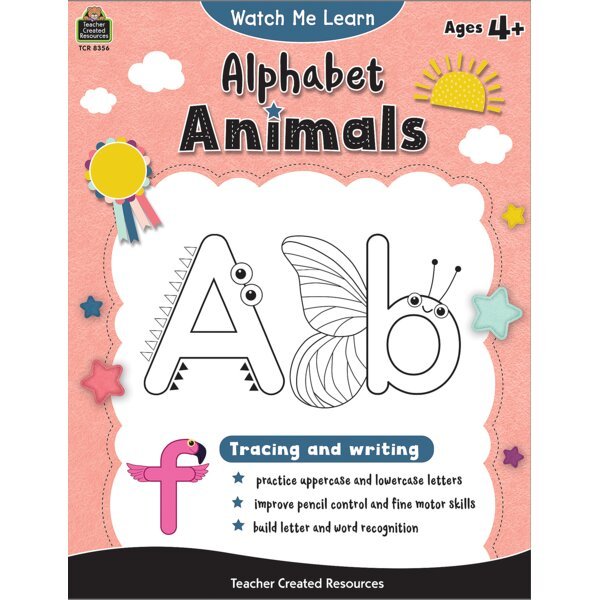 Watch Me Learn: Alphabet Animals-Subjects - Reading - Reading Books-Tools 4 Teaching-Classroom Decor and More