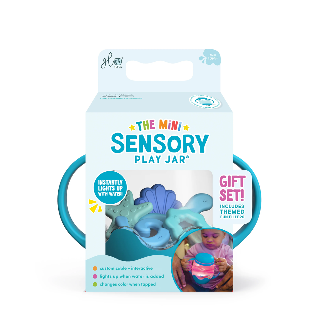 Mini Sensory Jar Gift Set- Blue