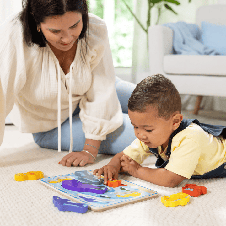 Chunky Puzzle Sea Creatures-Puzzles-Tools 4 Teaching-Classroom Decor and More