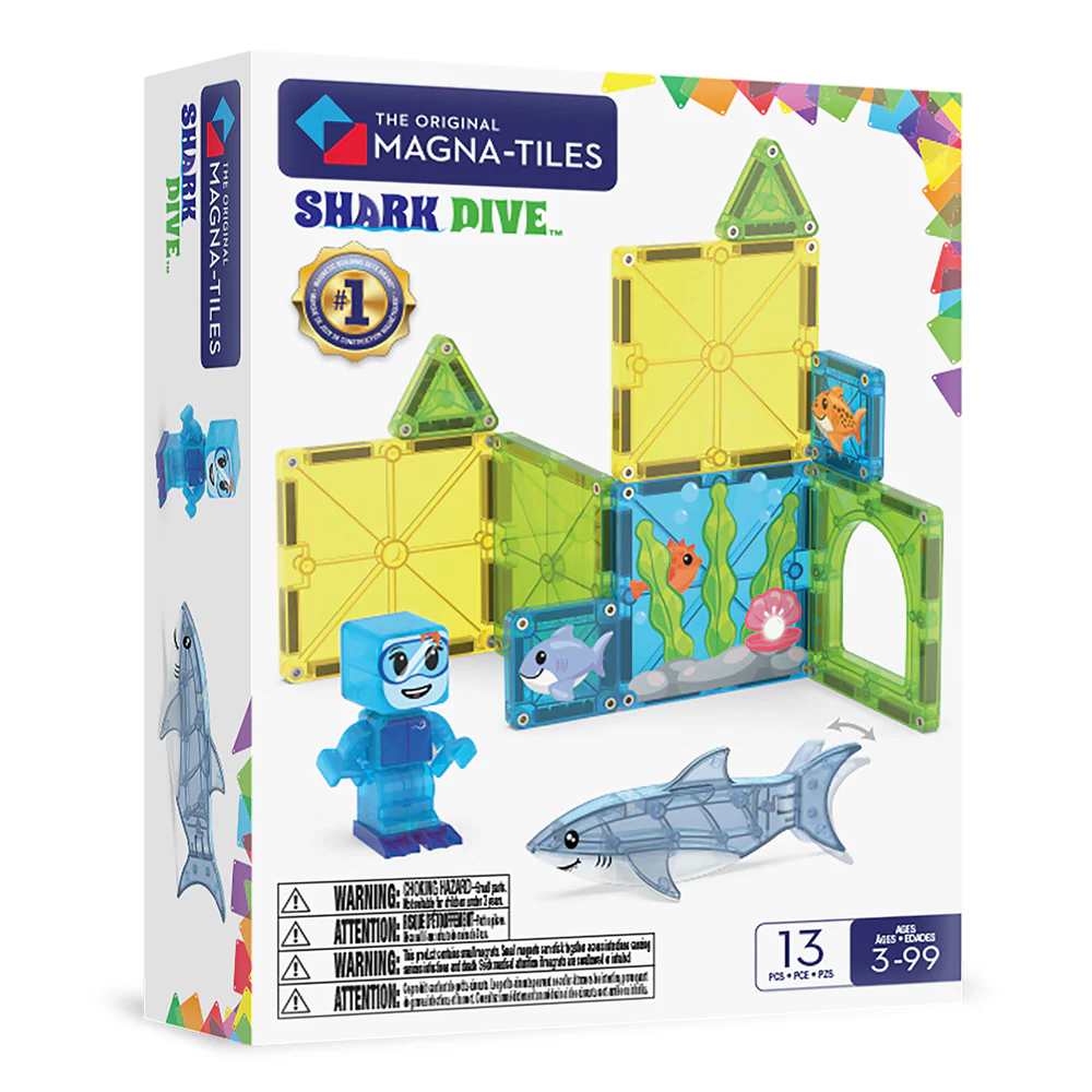 Magna-Tiles: Shark Dive