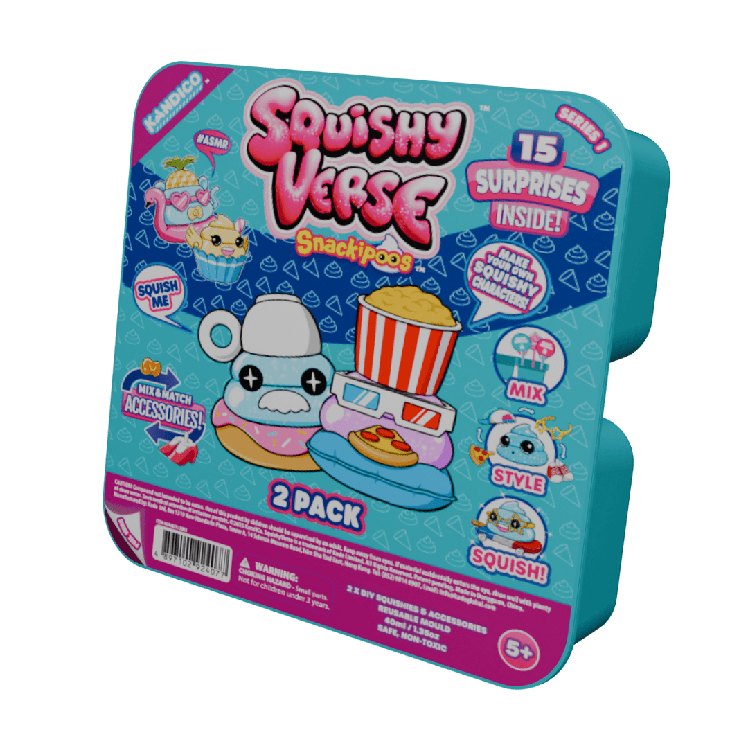 Squishy Verse- Snackapoo 2 Pack-Craft Activity-Tools 4 Teaching-Classroom Decor and More
