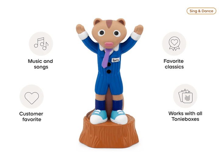 tonies® The Laurie Berkner Band: Harry the Chipmunk&