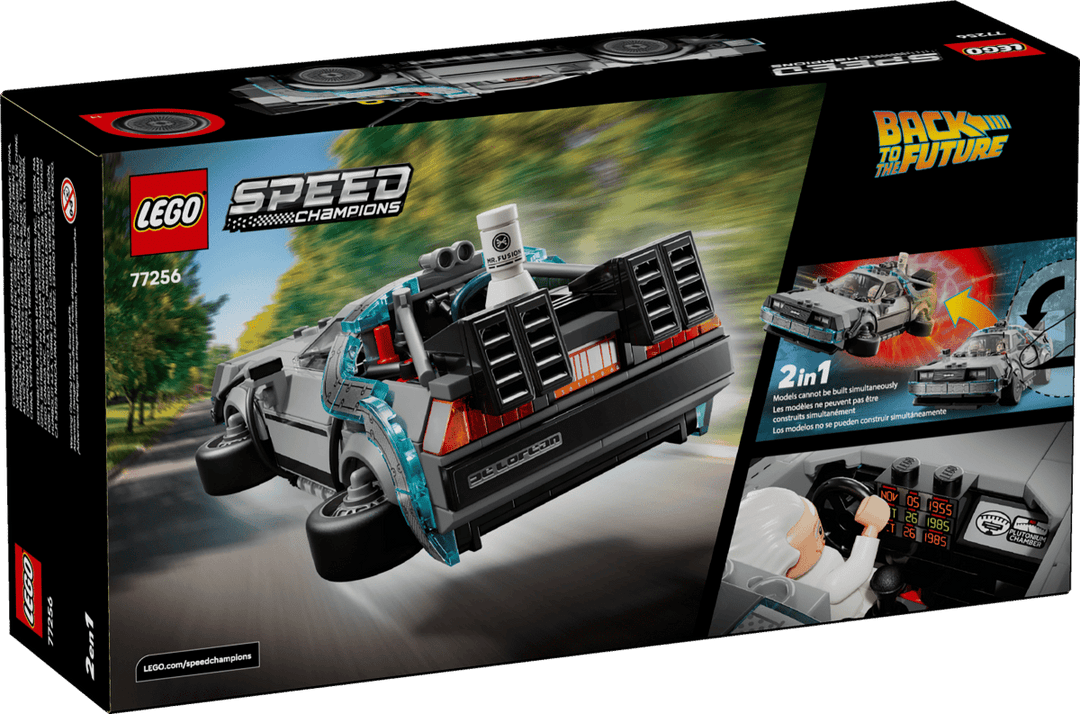 LEGO® Speed Champions Time Machine from Back to the Future - Tools 4 Teaching
