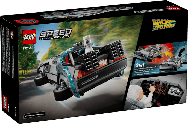 LEGO® Speed Champions Time Machine from Back to the Future - Tools 4 Teaching