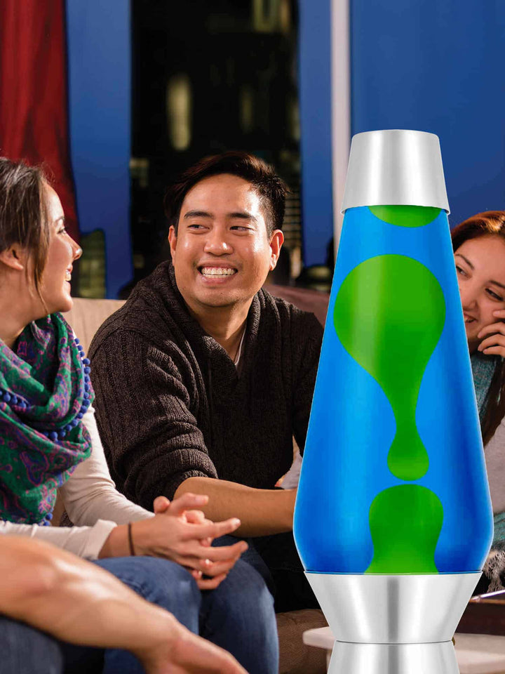 27 " LAVA® Grande Lamp - Yellow wax / blue liquid-Lava-Tools 4 Teaching-Classroom Decor and More