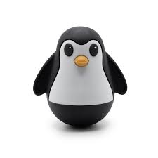 Penguin Wobble - Black-Baby & Toddler-Tools 4 Teaching-Classroom Decor and More