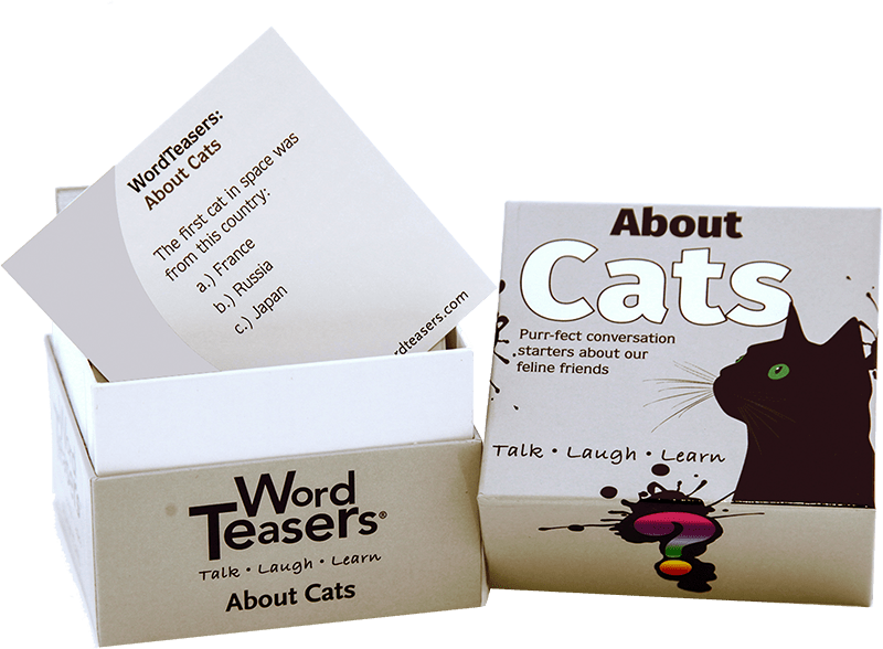 Word Teasers- About Cats-Games-Tools 4 Teaching-Classroom Decor and More