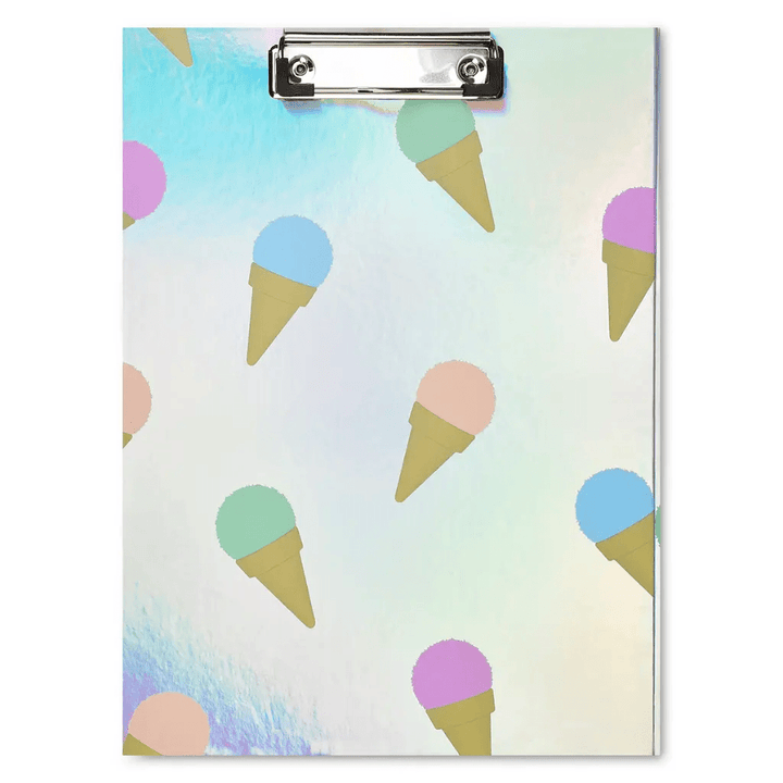 Sweet Scoops Holographic Clipboard Set - Tools 4 Teaching