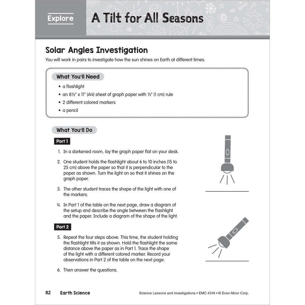 SCIENCE: Lessons and Investigations - Grade 6 Paperback - Tools 4 Teaching