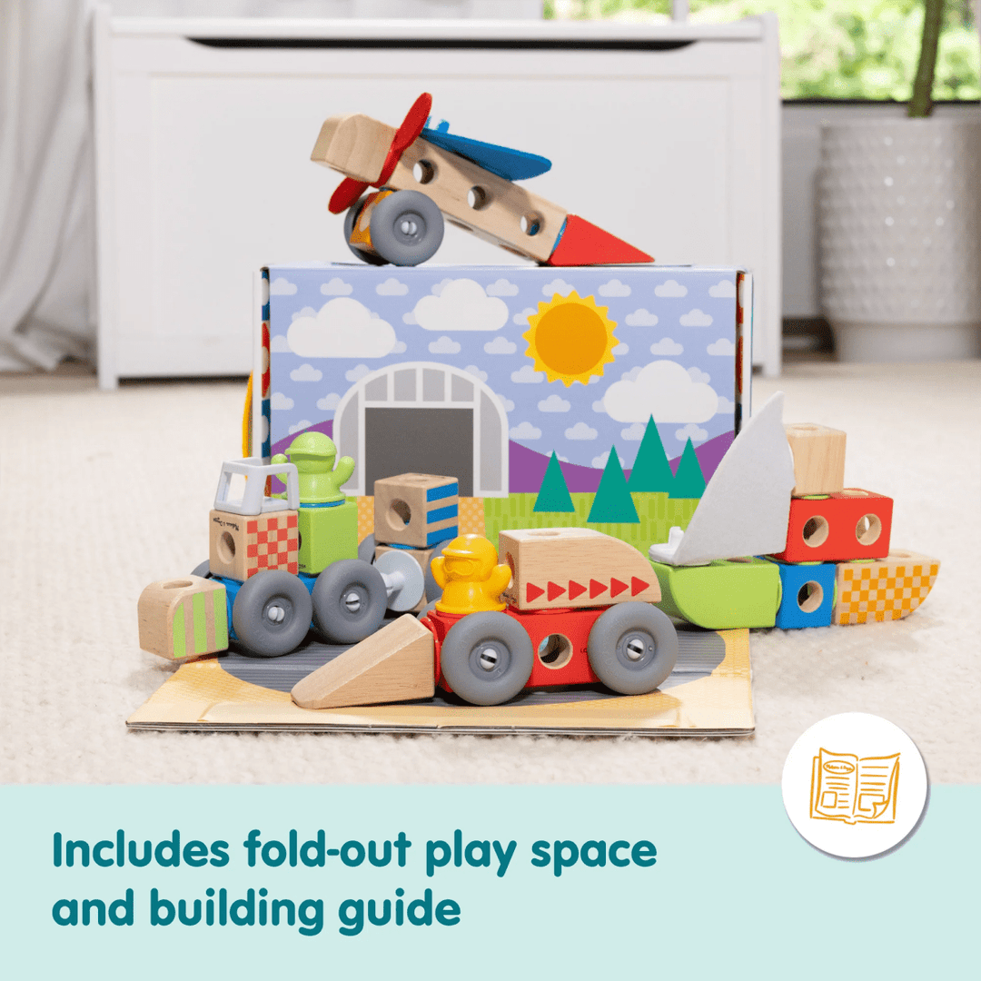 Blockables™ Vehicles Play Set-Building-Tools 4 Teaching-Classroom Decor and More