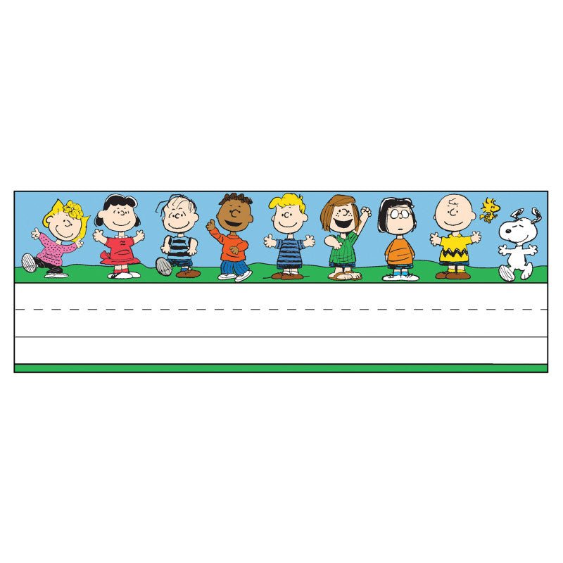 Peanuts Tented Nameplates-Nameplates & Name Tags-Tools 4 Teaching-Classroom Decor and More
