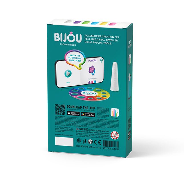 Hey Clay Bijou Flower Rings-Craft Activity-Tools 4 Teaching-Classroom Decor and More