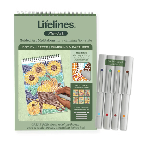 FlowArt Dot by Letter Pumpkins & Pastures-Activity Pads-Tools 4 Teaching-Classroom Decor and More