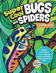 Super Cool Bugs and Spiders Coloring Book-Activity Pads-Tools 4 Teaching-Classroom Decor and More
