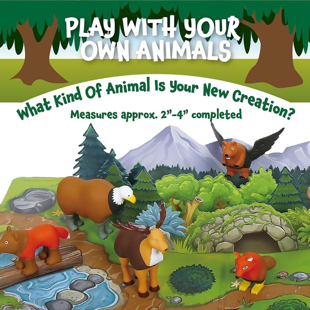 Mini Magnetic Mix or Match Animals Forest Friends-Vehicles & Construction-Tools 4 Teaching-Classroom Decor and More