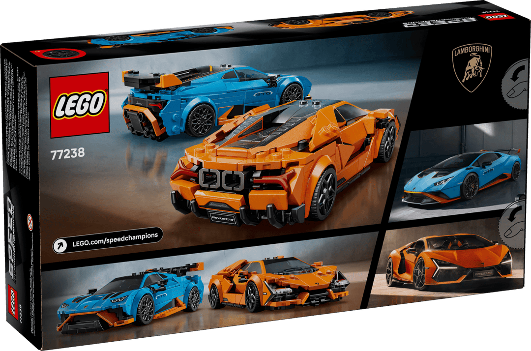 LEGO® Speed Champions Lamborghini Revuelto &amp; Huracán STO - Tools 4 Teaching