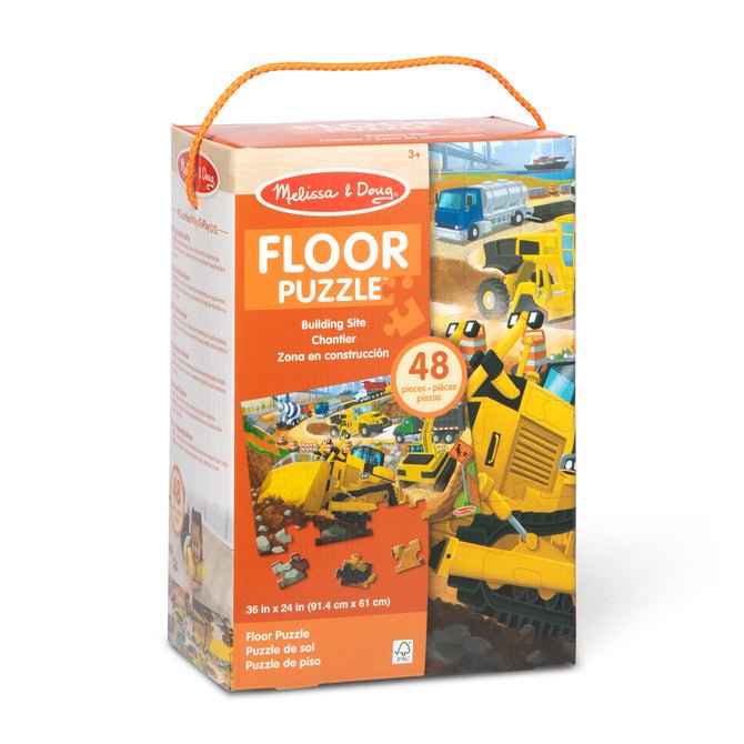 Building Site 48pc Floor Puzzle - Tools 4 Teaching