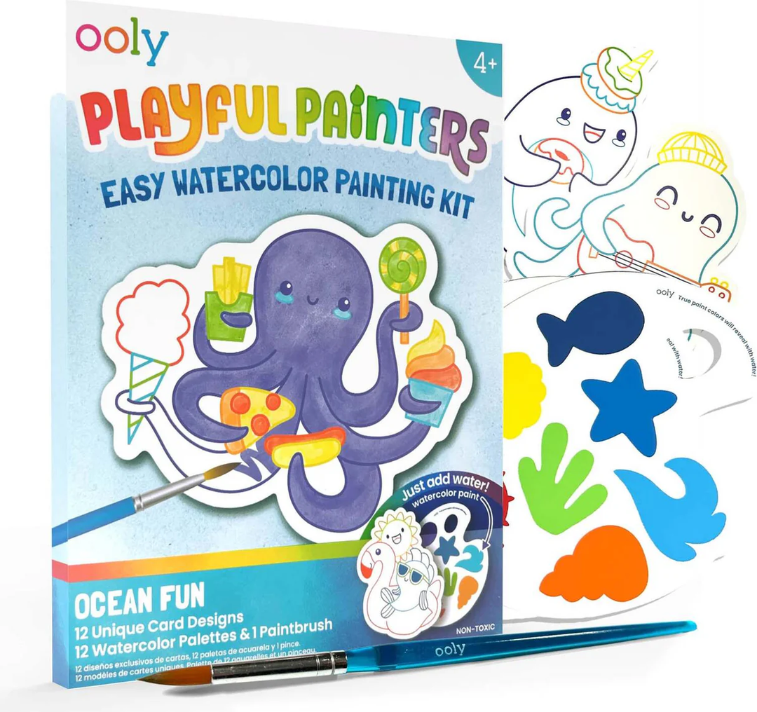 Playful Painters: Easy Watercolor Painting Kit