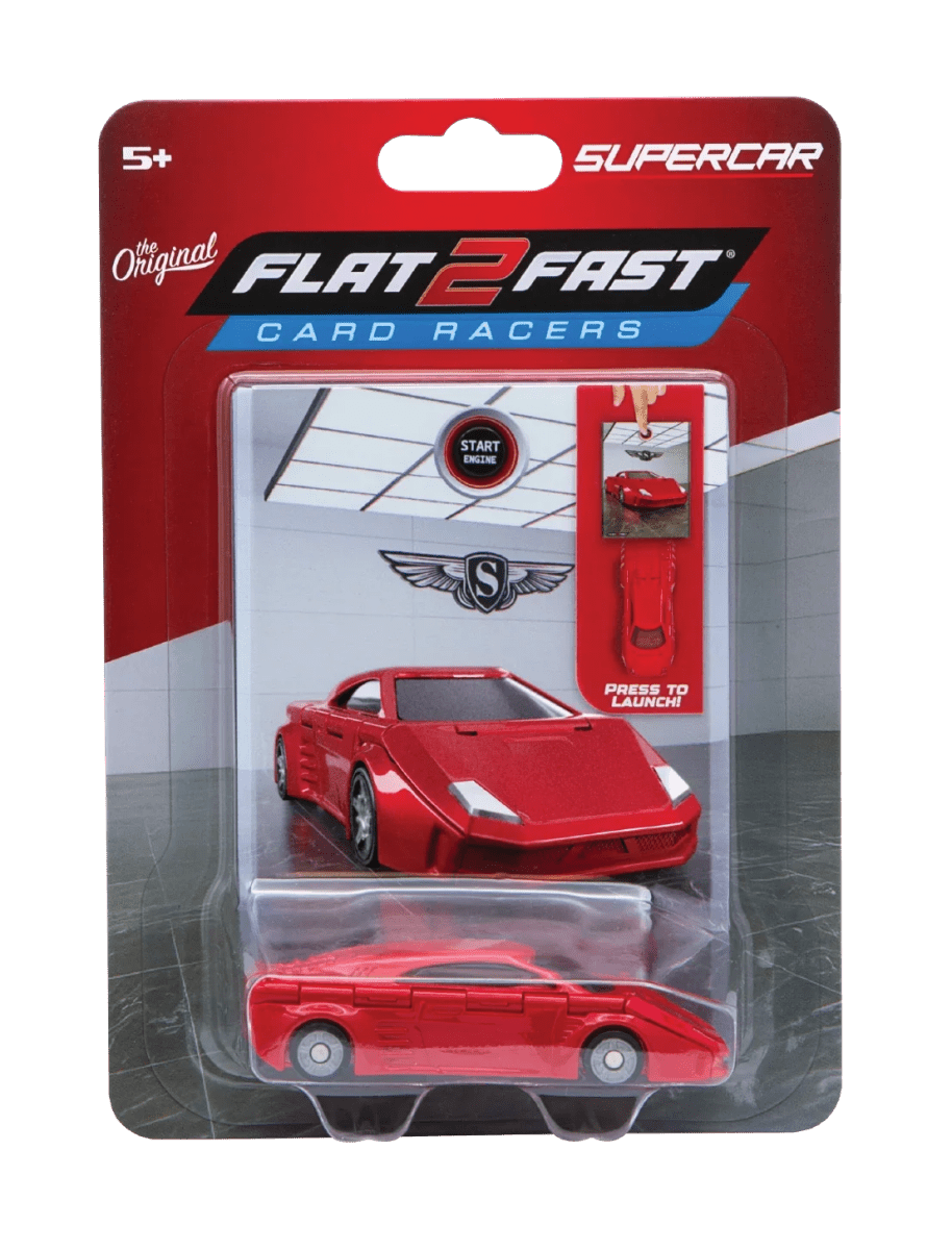 Flat 2 Fast Supercar: Rocket Red - Tools 4 Teaching