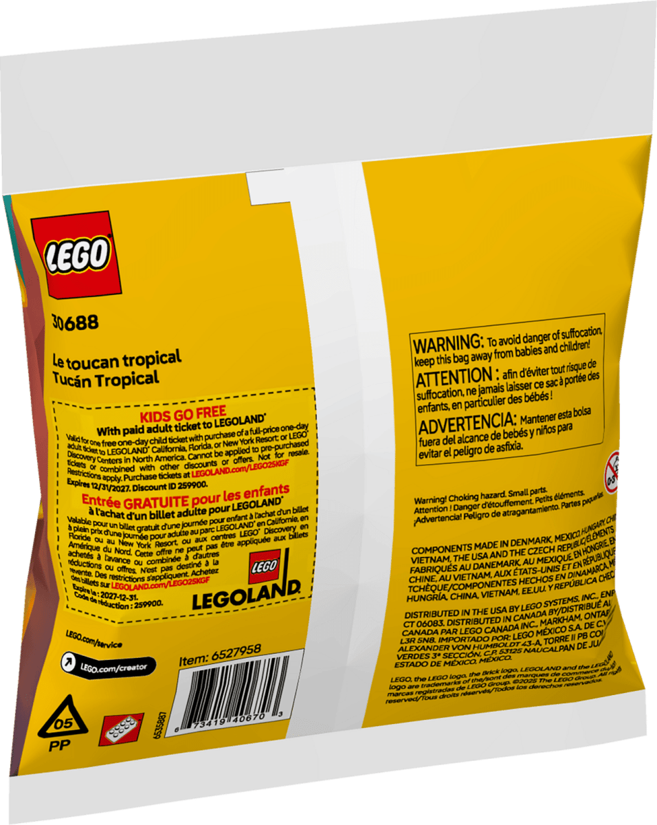 LEGO® Tropical Toucan - Tools 4 Teaching