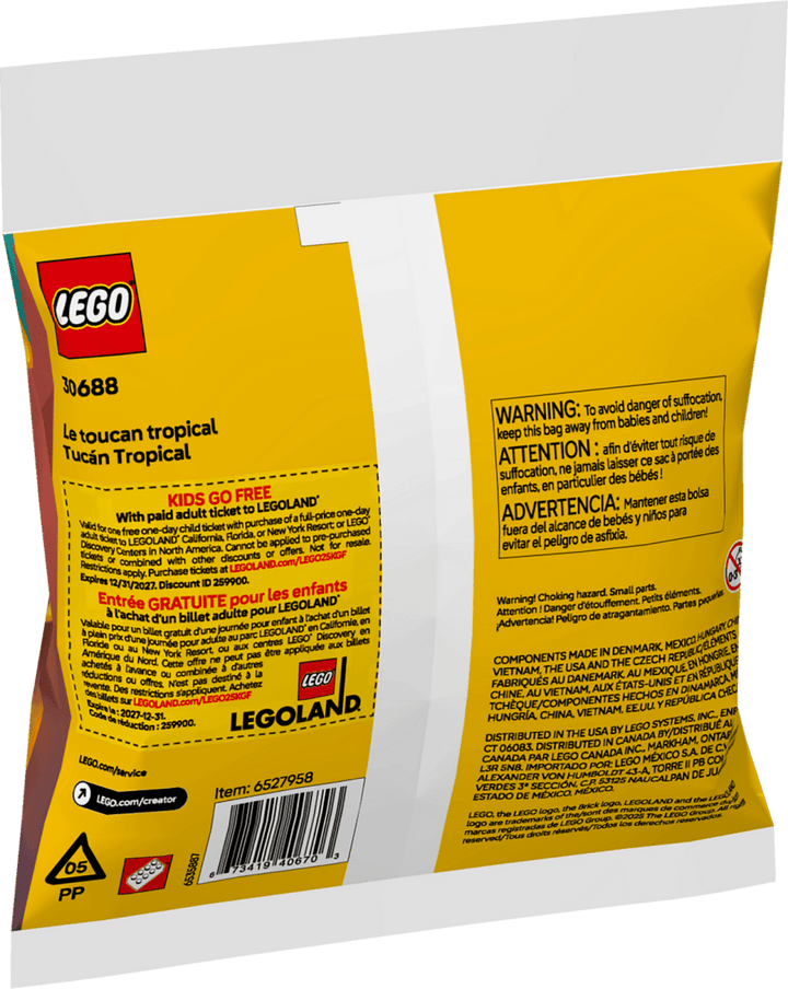 LEGO® Tropical Toucan - Tools 4 Teaching