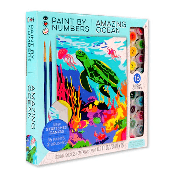 Paint By Numbers Amazing Ocean-Craft Activity-Tools 4 Teaching-Classroom Decor and More