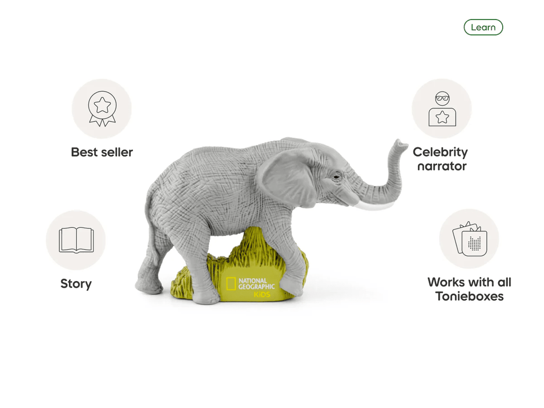 tonies® National Geographic Kids: Elephants Tonie - Tools 4 Teaching