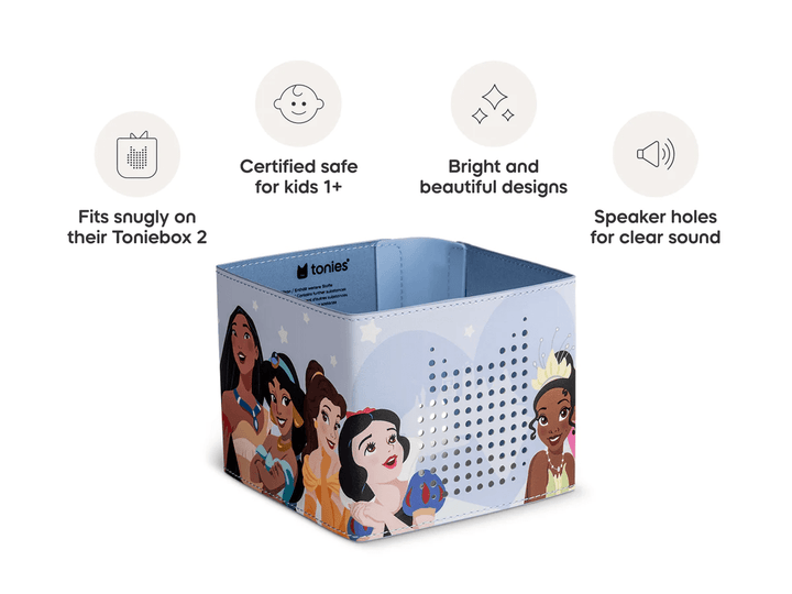 tonies® Toniebox 2 Sleeve: Disney Princess-Tonies-Tools 4 Teaching-Classroom Decor and More