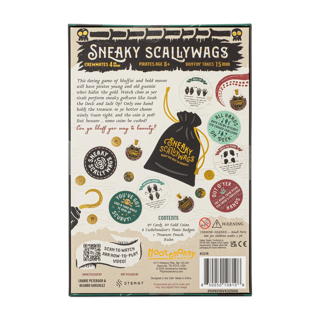 Sneaky Scallywags - Tools 4 Teaching