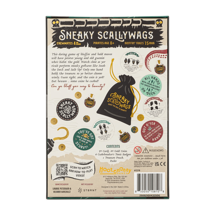 Sneaky Scallywags - Tools 4 Teaching