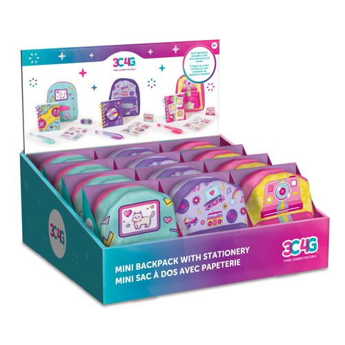 Mini Backpack with Stationery-Arts & Crafts-Tools 4 Teaching-Classroom Decor and More