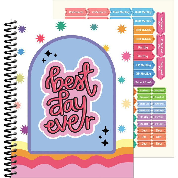 Retro Remix Teacher Planner-Record & Plan Books-Tools 4 Teaching-Classroom Decor and More