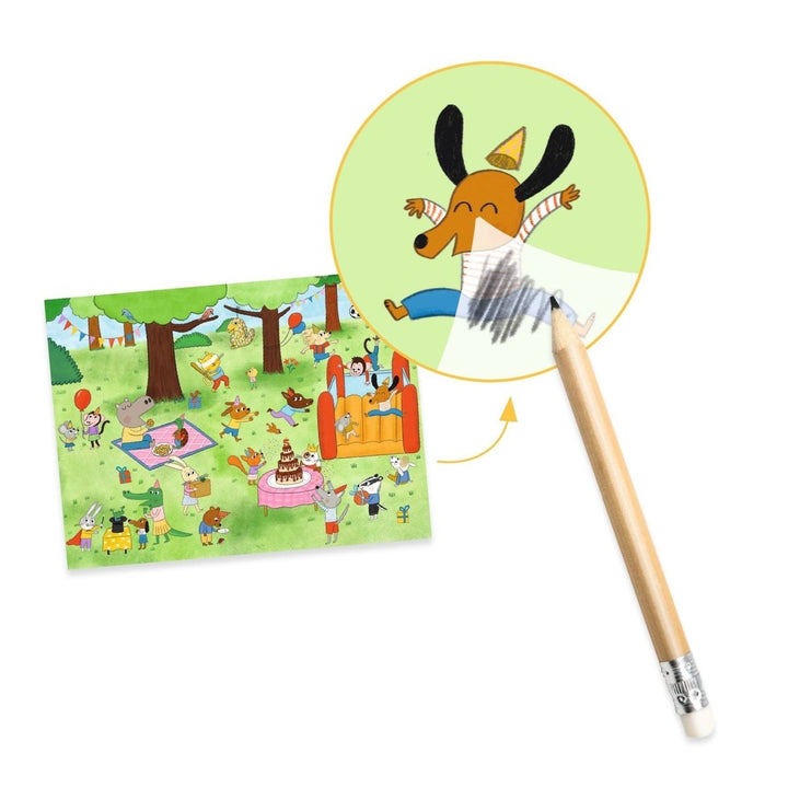 Party Time Rub on Transfers - Tools 4 Teaching