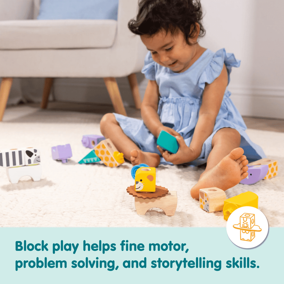 Blockables™ Safari Play Set-Building-Tools 4 Teaching-Classroom Decor and More