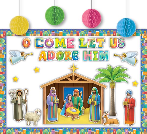 Nativity Scene Create &amp; Decorate Quick Kit