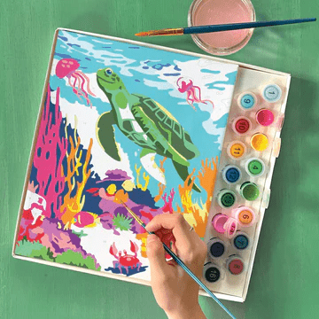 Paint By Numbers Amazing Ocean-Craft Activity-Tools 4 Teaching-Classroom Decor and More