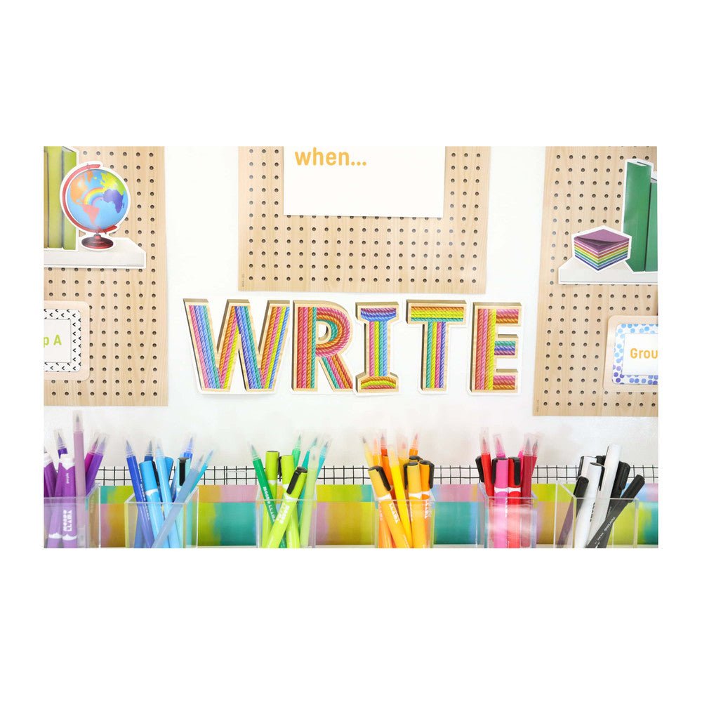 *Creatively Inspired Subject Pegboards Bulletin Board Set-Bulletin Board Sets-Tools 4 Teaching-Classroom Decor and More