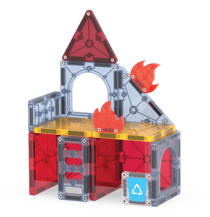 MagnaTiles- Fire Rescue-Magnatiles-Tools 4 Teaching-Classroom Decor and More