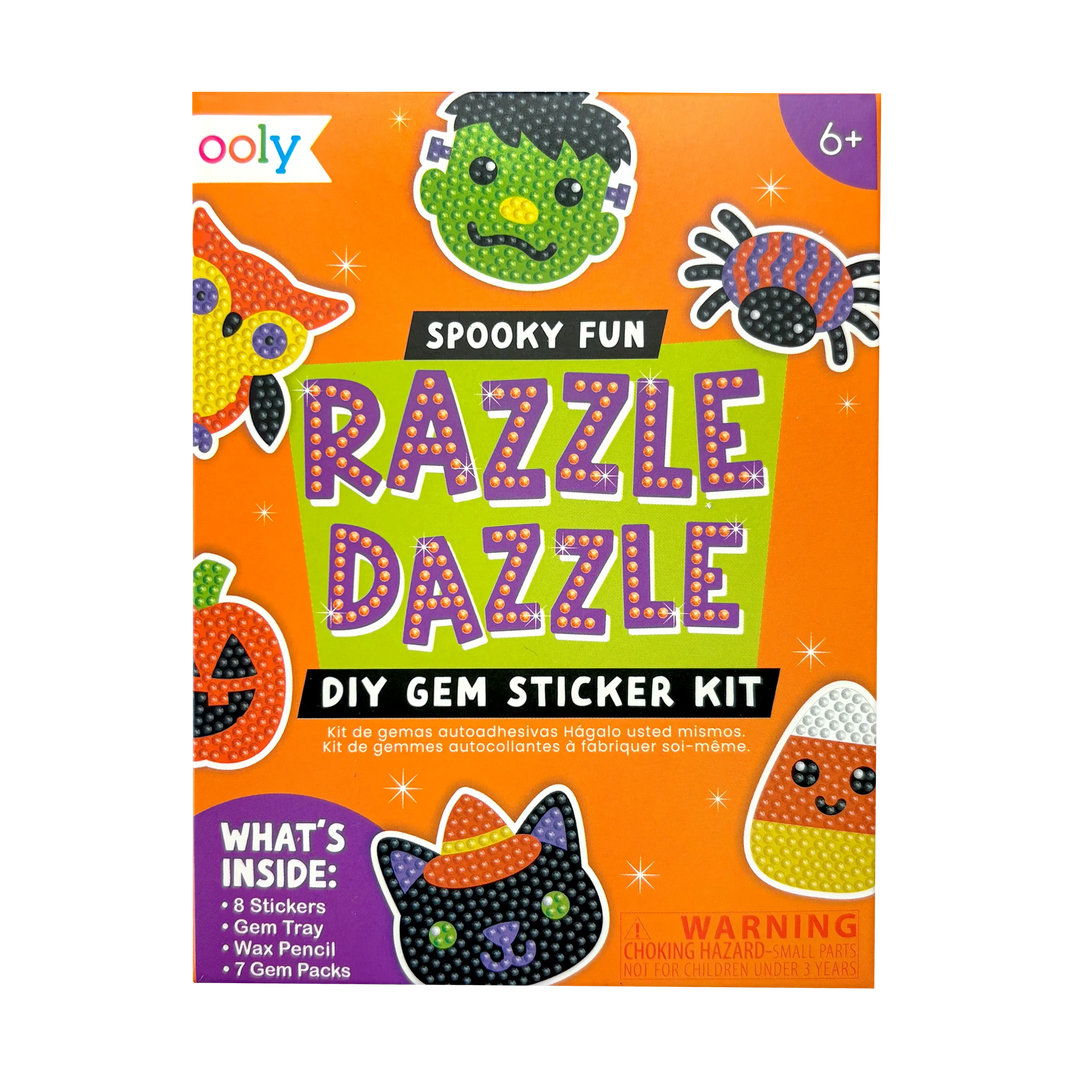 Mini Razzle Dazzle DIY Gem Sticker Kit- Spooky Fun