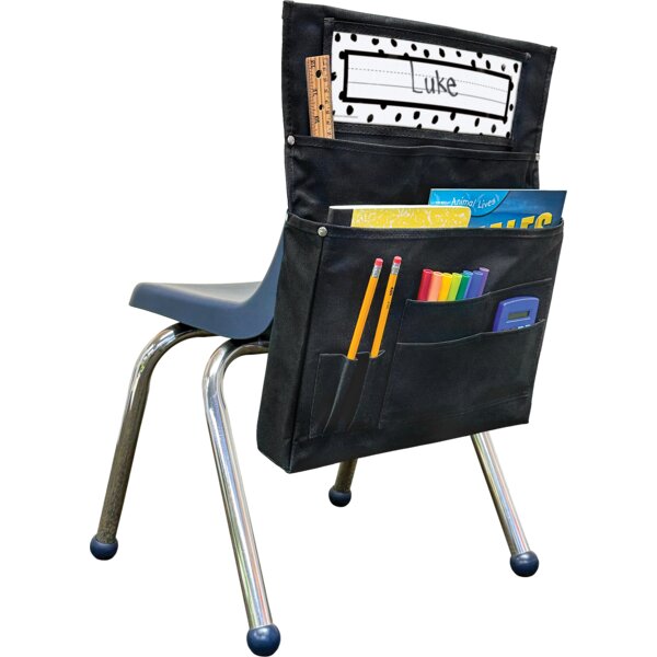Black Chair Pocket - For Small Chairs