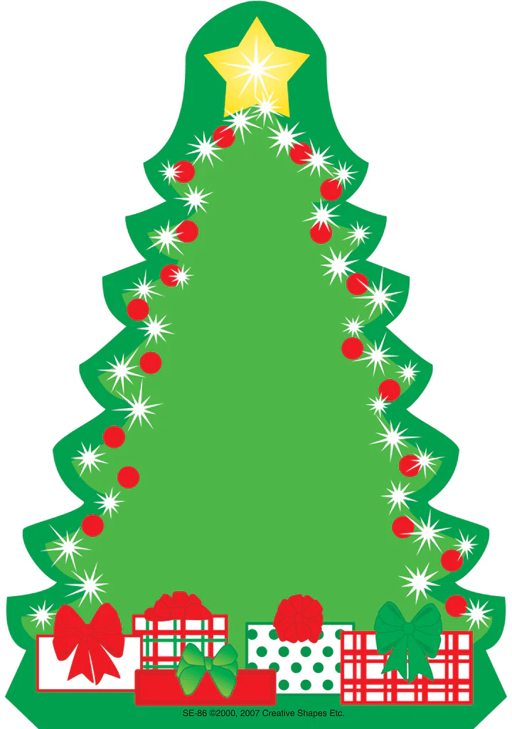 Decorated Tree Notepad-Notepads-Tools 4 Teaching-Classroom Decor and More