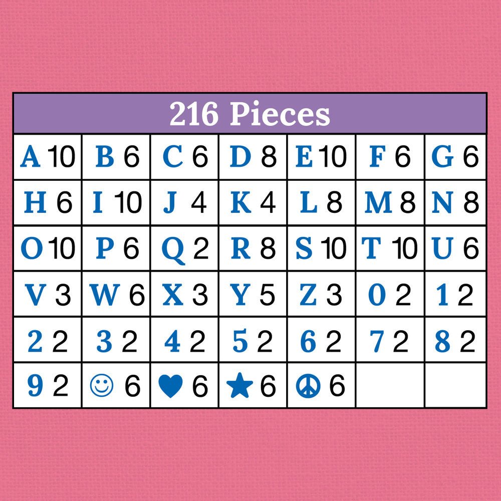 Letter Beads EZ Letters-Letters-Tools 4 Teaching-Classroom Decor and More