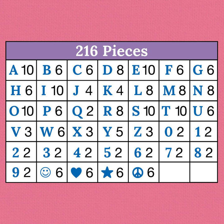 Letter Beads EZ Letters-Letters-Tools 4 Teaching-Classroom Decor and More