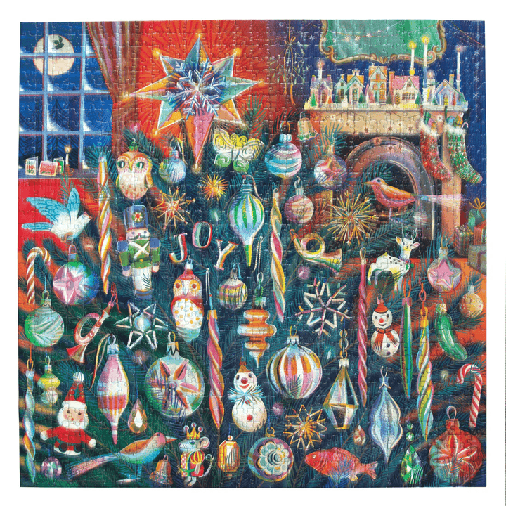 Holiday Ornaments 1000pc Puzzle-Tools 4 Teaching-Classroom Decor and More