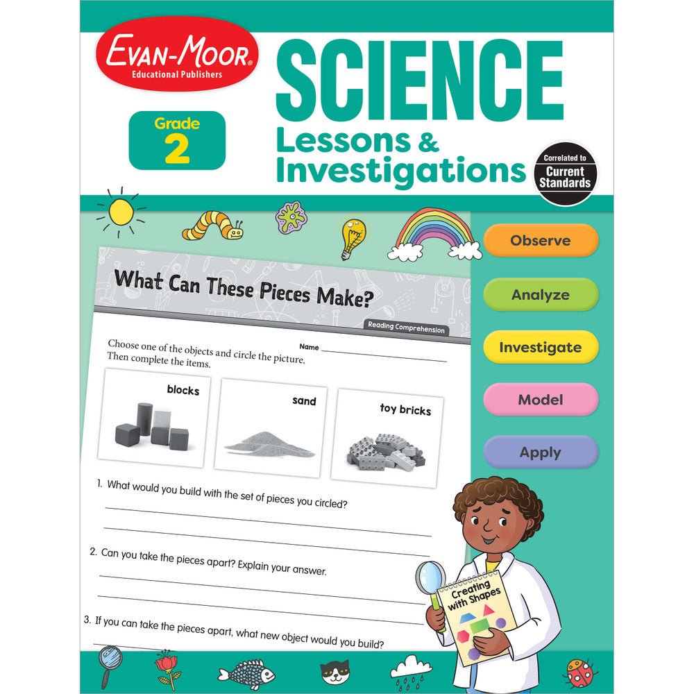 SCIENCE: Lessons and Investigations - Grade 2 Paperback - Tools 4 Teaching