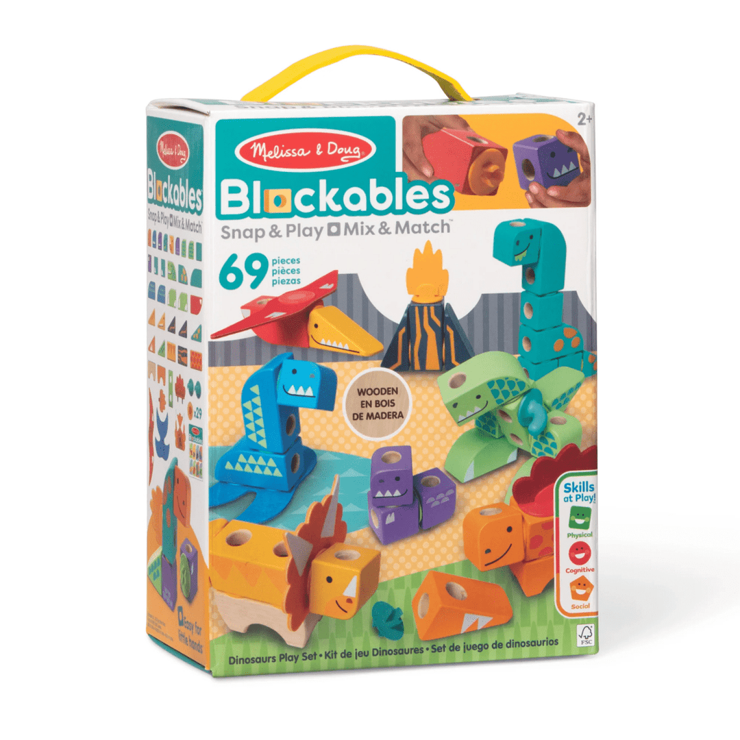 Blockables™ Dinosaur Play Set-Baby & Toddler-Tools 4 Teaching-Classroom Decor and More