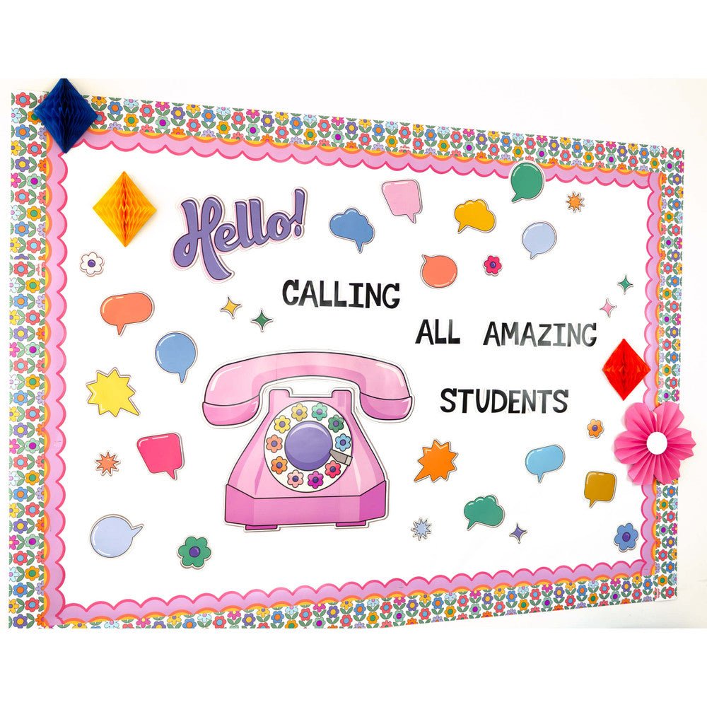 Retro Remix Decor Collection. Calling All Amazing Students-Bulletin Board Sets-Tools 4 Teaching-Classroom Decor and More